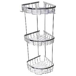 САНАКС 75255 Полочка угловая овальная тройная 22 см