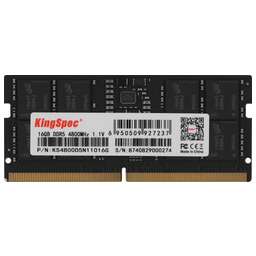 KINGSPEC Память DDR5 16GB 4800MHz KS4800D5N11016G RTL PC5-38400 CL40 SO-DIMM 288-pin 1.1В single rank Ret