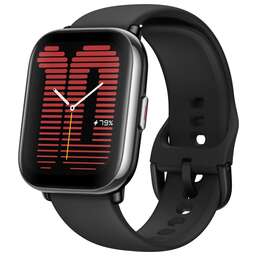 AMAZFIT Смарт-часы Active A2211 35.9мм 1.75" AMOLED корп.черный рем.черный разм.брасл.:135-190мм (6972596106920)