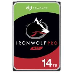 SEAGATE Жесткий диск Ironwolf Pro ST14000NE0008, 14ТБ, HDD, SATA III, 3.5"