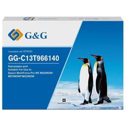 G&G Картридж GG-C13T966140, T9661, черный / GG-C13T966140