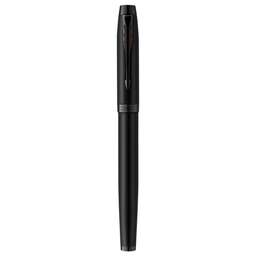 PARKER Ручка перьев. IM Achromatic F317 (CW2127741) Matt Black F ст.нерж. подар.кор