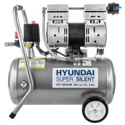 HYUNDAI Компрессор безмасляный НYC 18224LMS поршневой, бесшумный