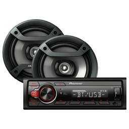 PIONEER Автомагнитола MXT-S216BT 1DIN 4x50Вт 1