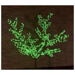 NEON-NIGHT (531-104) LED ДЕРЕВО "САКУРА", ВЫСОТА 1,5М, D КРОНЫ 1,8М, ЗЕЛЕНЫЕ LED, IP 65, ТРАНСФ