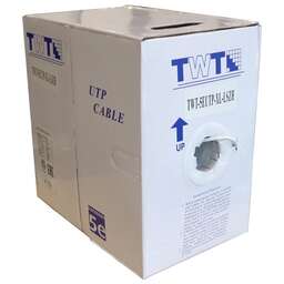 LANMASTER Кабель информационный TWT-5EUTP-XL-LSZH кат.5E UTP 4 пары 24AWG LSZH внутренний 305м белый