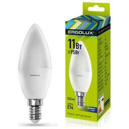 ERGOLUX (13620) LED-C35-11W-E14-6K