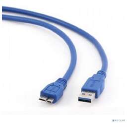 GEMBIRD /Cablexpert CCP-mUSB3-AMBM-0.5M Кабель USB 3.0 Pro , AM/microBM 9P, 0.5м, экран, синий
