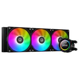 FORMULA Система водяного охлаждения Oasis L360 ARGB Soc-AM5/AM4/1200/2066/1700/1851 черный 4-pin 1-27dB Al+Cu 360W Ret (OASIS L360 ARGB BK)