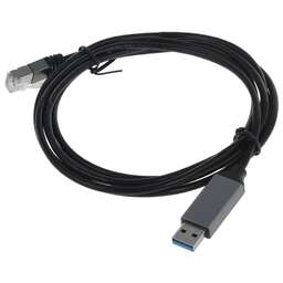BURO Кабель BU-USB-A-LAN1000-2m USB A (m) RJ-45 (m) 2м черный (пакет)