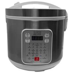 GOODHELPER Мультиварка MC-5201, 900Вт, стальной/белый [gh-mc5201]