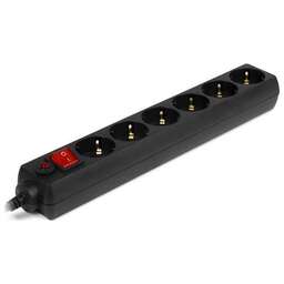 SVEN OPTIMA 3,0 м (6 розеток, черный, цветная коробка)