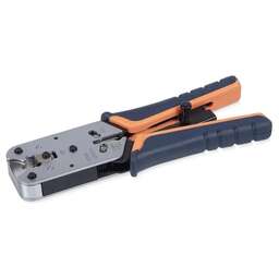 CABEUS Инструмент обжимной HT-L2182R для RJ-45 черный/оранжевый