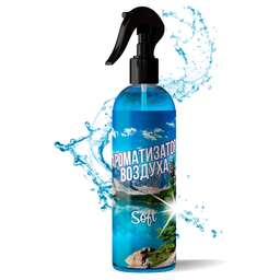 CLEAN&GREEN Ароматизатор воздуха Soft "Mountain breeze/Горный бриз" (триггер) 350 мл. CG8473