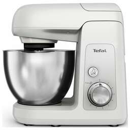 TEFAL Кухонная машина Bake Partner QB520B38, серый / серебристый