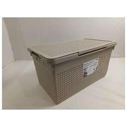 VIOLET Лофт 21 л узкая с крышкой латте 562120 (8750217)