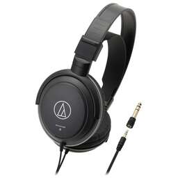 AUDIO-TECHNICA Наушники ATH-AVC200, 3.5 мм/6.3 мм, накладные, черный [15118391]