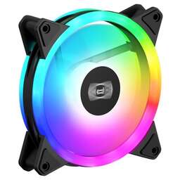 PCCOOLER Вентилятор для корпуса F3 X120 BK ARGB 120х120x25 черный 4-pin 28.4дБ (F3X120-BKAC112-GL) Ret