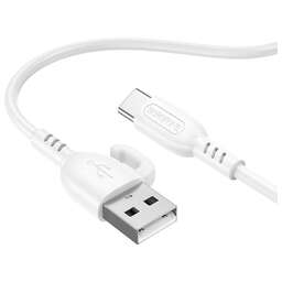 BOROFONE (6974443389937) BX91 USB 3.0A для Type-C White 1 м