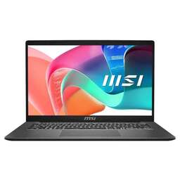 MSI Ноутбук Modern 14 F1MG-499RU 14", IPS, Intel Core 5 120U 1.4ГГц, 10-ядерный, 16ГБ DDR4, 512ГБ SSD, Intel Graphics, Windows 11 Pro, серый [9s7-14s111-499]