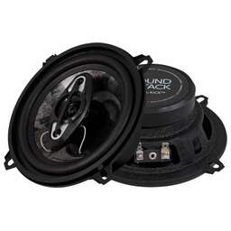 KICX Колонки автомобильные SA 134 80Вт 90дБ 4Ом 13см (5дюйм) (ком.:2кол.) коаксиальные четырехполосные