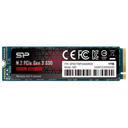 SILICON POWER SSD накопитель M-Series SP001TBP34A80M28 1ТБ, M.2 2280, PCIe 3.0 x4, NVMe, M.2