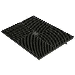 DEEPCOOL Подставка для ноутбука Multi Core X8, 17", 381х268х29 мм, 2хUSB, вентиляторы 4 х 1290г [dp-n422-x8bk]