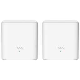 TENDA Бесшовный Mesh роутер EX3 (EX3(2-PACK)) AX1500 10/100/1000BASE-TX белый (упак.:2шт)