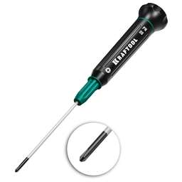 KRAFTOOL Precision PH00, отвертка для точных работ (25682-00)