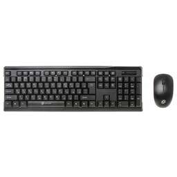 Oklick 230M клав:черный мышь:черный USB беспроводная