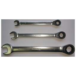 AUTOVIRAZH (AV-315010) Ключ комб с трещоткой 10mm AV Steel