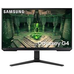 SAMSUNG Монитор 25" S25BG400EI Odyssey G4 Black (IPS, 1920x1080, HDMI+HDMI+DP, 1 ms, 178°/178°, 400 cd/m, 1000:1, 240Hz, Pivot)