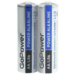 GOPOWER Батарейка LR6 AA BL2 Alkaline 1.5V (2/24/480)