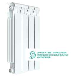 RIFAR Радиатор биметаллический Monolit 500 х 4 секций боковое подключение
