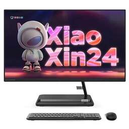 LENOVO 23.8" Моноблок XiaoXin Full HD, AMD Ryzen 5 7430U, 8ГБ DDR4, 512ГБ SSD, Windows 11 Pro, (для ознакомления) черный