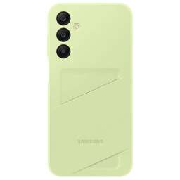 SAMSUNG Чехол (клип-кейс) Card Slot Case A25, для Galaxy A25, лайм [ef-oa256tmegru]