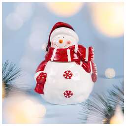 LEFARD БАНКА ДЛЯ СЫПУЧИХ ПРОДУКТОВ КОЛЛЕКЦИЯ "CHRISTMAS HOLIDAYS" 16,5*13,5*20 СМ 230-502