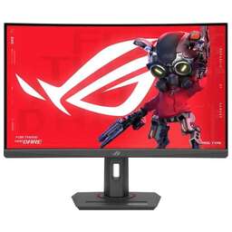 ASUS 27" Монитор ROG Strix XG27WCMS, 2560x1440, VA, 280Гц, 1хHDMI, 1хDP, изогнутый, черный [90lm09y1-b01370]