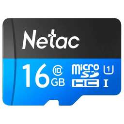 NETAC Флеш карта microSDHC 16GB P500 Ultra w/o adapter