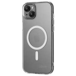 UBEAR Чехол (клип-кейс) Real Mag Case, для Apple iPhone 15 Plus, противоударный, прозрачный [cs254tt67rl-i23m]