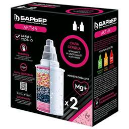 БАРЬЕР К472Р00 Комплект кассет Актив Сила Сердца (2 шт.)