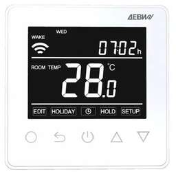 DEVI Терморегулятор ДЕВИ Prime c Wi-Fi, с комбинацией датчиков, белый, 16А