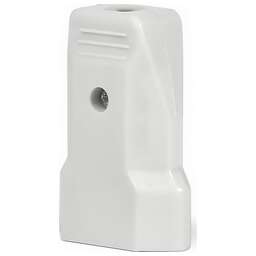 SMARTBUY (SBE-2.5-S06-w) Штепсельное гнездо под плоскую вилку белое 6А 250В