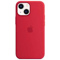 APPLE Чехол (клип-кейс) для iPhone 13 mini Silicone Case with MagSafe красный (MM233ZE/A)