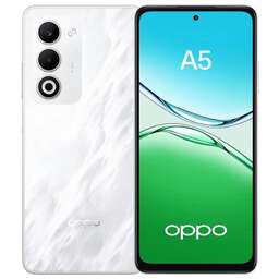 OPPO 6.67" Смартфон A5 8/256Gb, NFC, IPS, 90Гц, 6000мAч, жемчужный белый