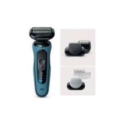 Braun S5 52-A1650s, синий/черный, насадки для тела/триммер для бороды, тип 5762