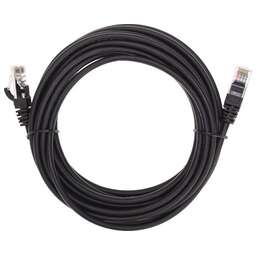 REXANT Патч-корд U/UTP, CAT 5e, RJ45-RJ45, 26AWG, LSZH, черный, 5м