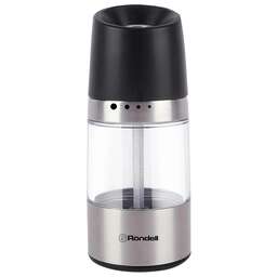 RONDELL Мельница для перца/соли Piquant RD-1106 стальной/черный упак.:подарочная коробка