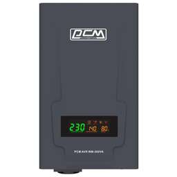 POWERCOM Стабилизатор напряжения WM-500VA 400Вт 500ВА графитовый