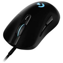 LOGITECH Мышь проводная игровая G403 HERO black (USB, оптическая, 25600dpi, 6but) (910-005636)